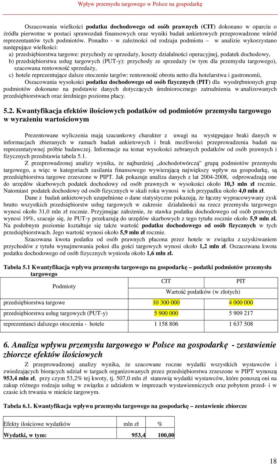 Ponadto - w zależności od rodzaju podmiotu w analizie wykorzystano następujące wielkości: a) przedsiębiorstwa targowe: przychody ze sprzedaży, koszty działalności operacyjnej, podatek dochodowy, b)