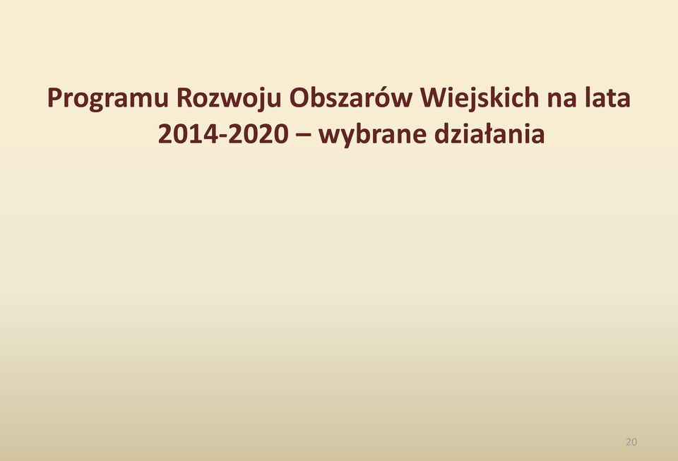 na lata 2014-2020