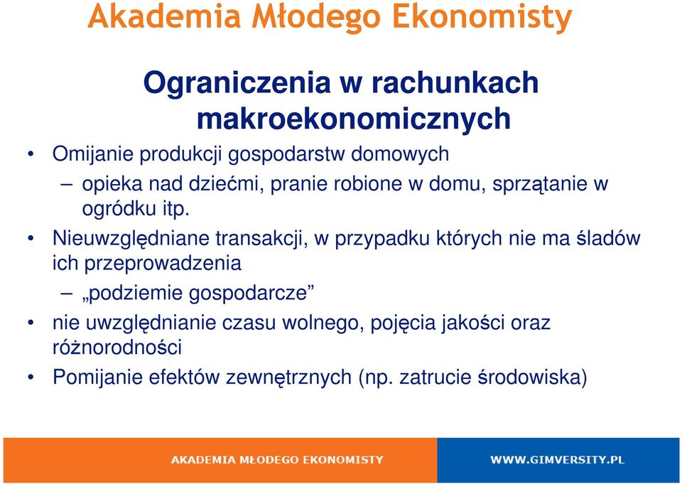 Nieuwzględniane transakcji, w przypadku których nie ma śladów ich przeprowadzenia podziemie