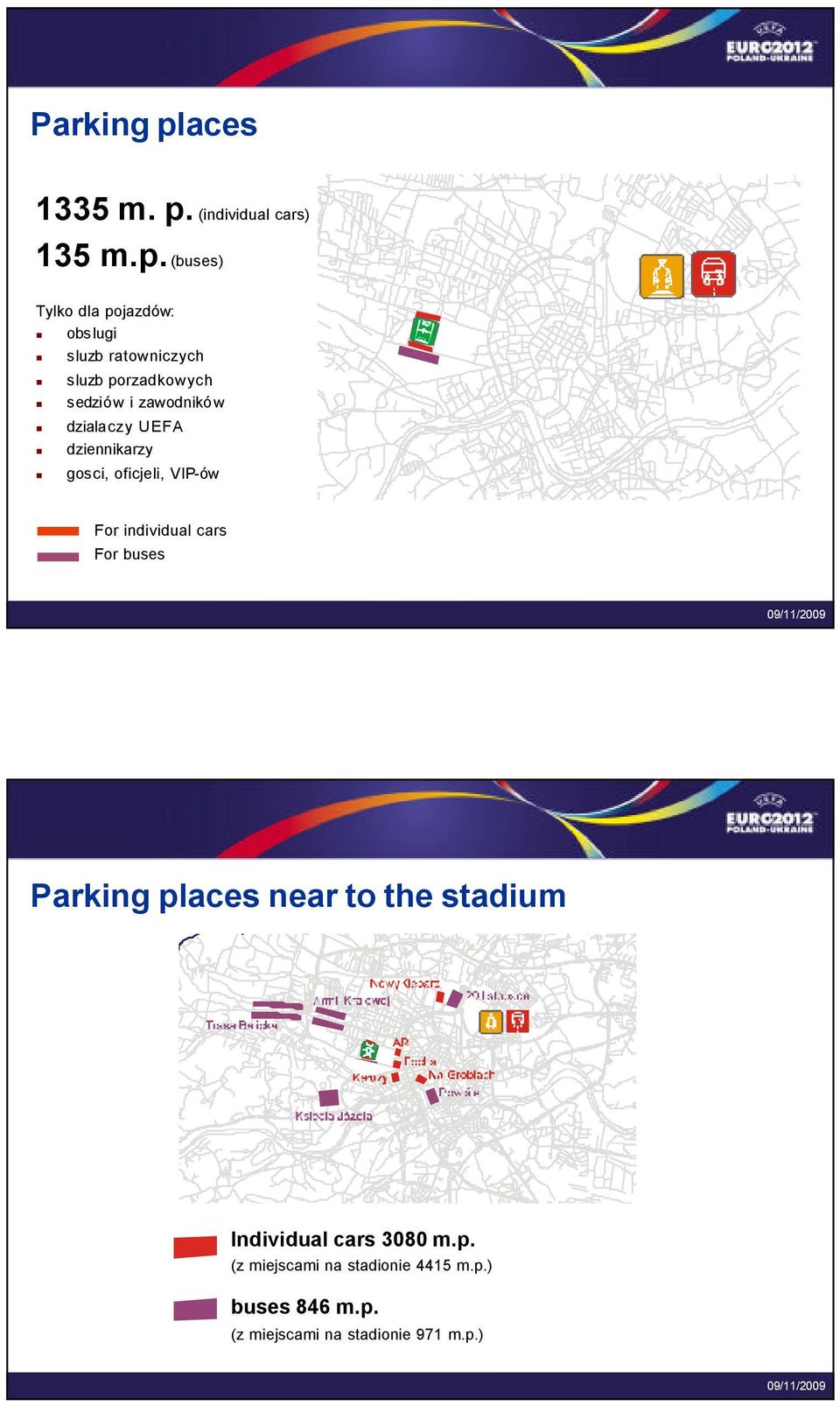 (individual cars) 135 m.p.