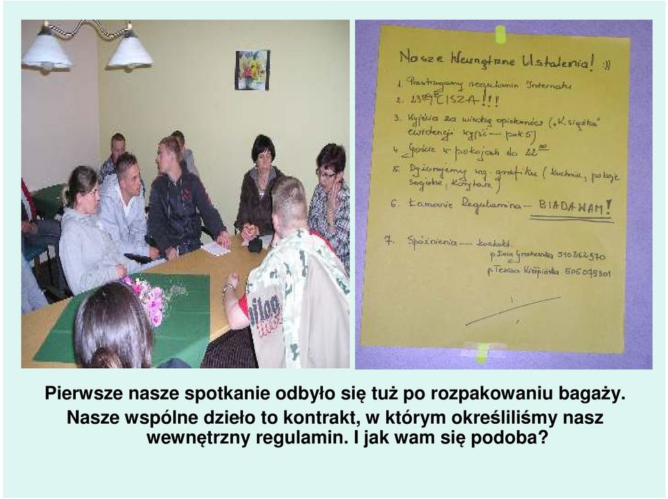 Nasze wspólne dzieło to kontrakt, w