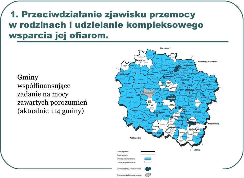 wsparcia jej ofiarom.