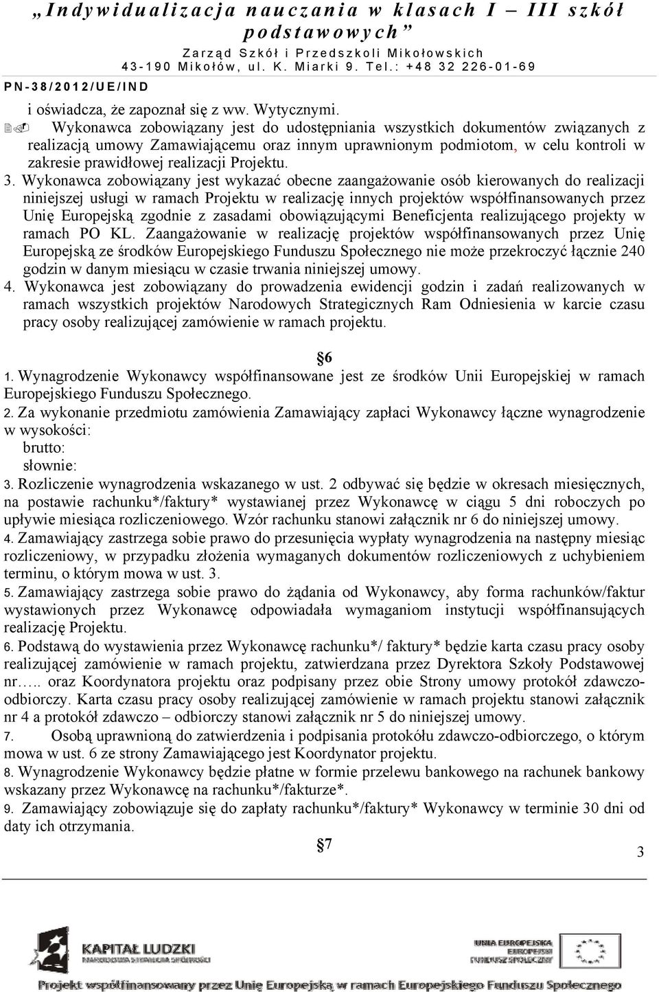 Projektu. 3.
