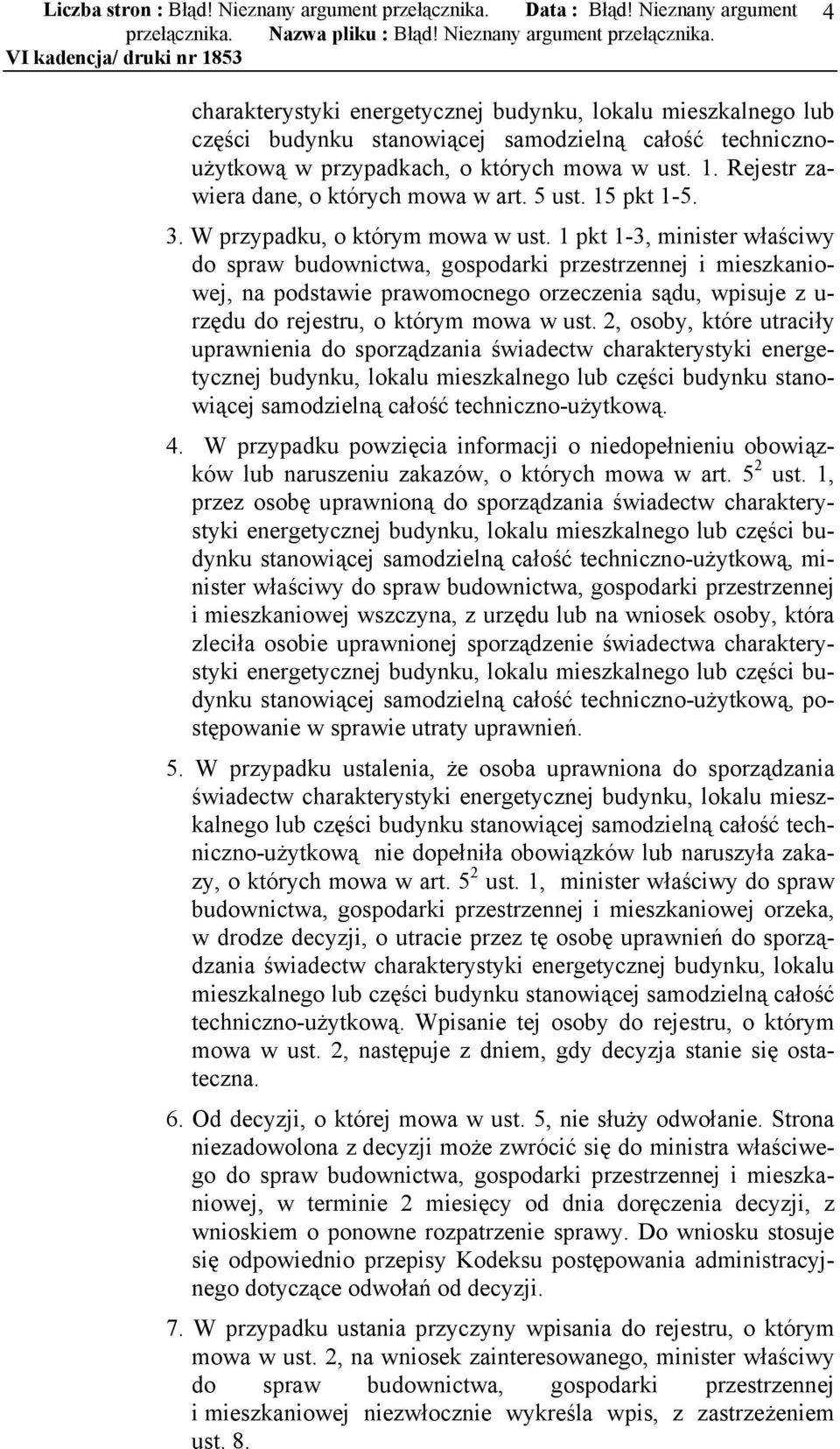 Nazwa pliku : Błąd! Nieznany argument przełącznika.