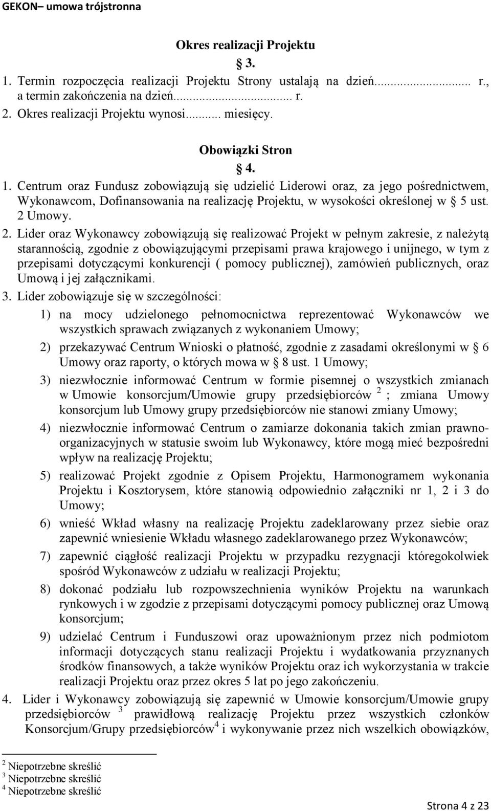 Umowy. 2.