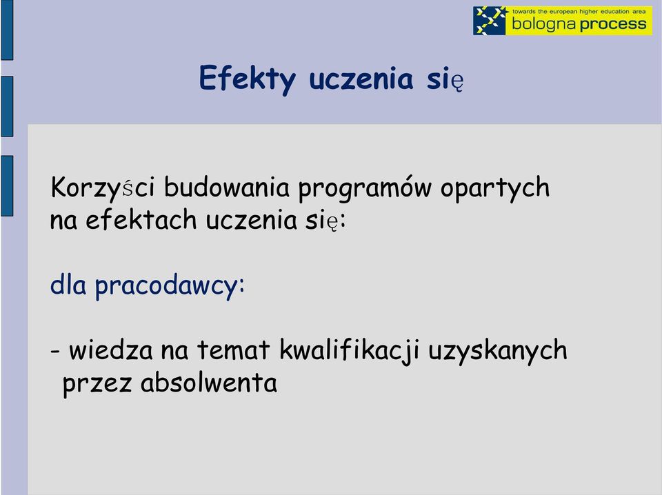 się: dla pracodawcy: - wiedza na temat