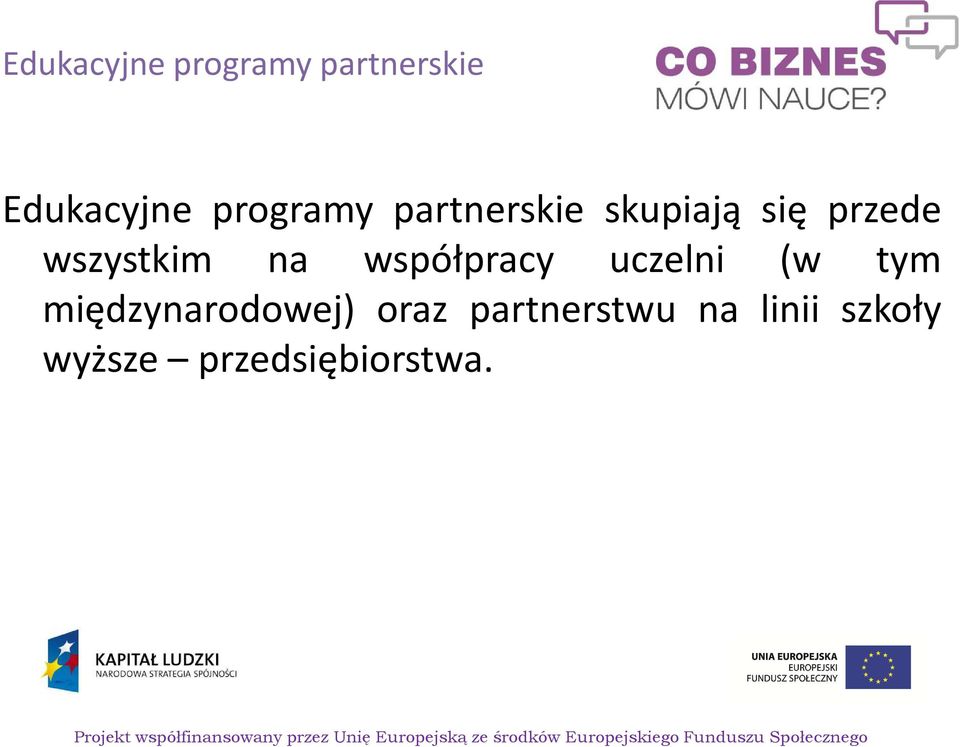 wszystkim na współpracy uczelni (w tym