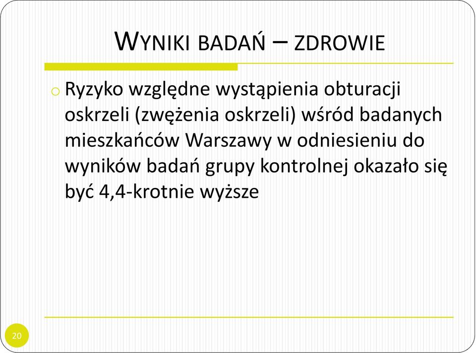 badanych mieszkańców Warszawy w odniesieniu do