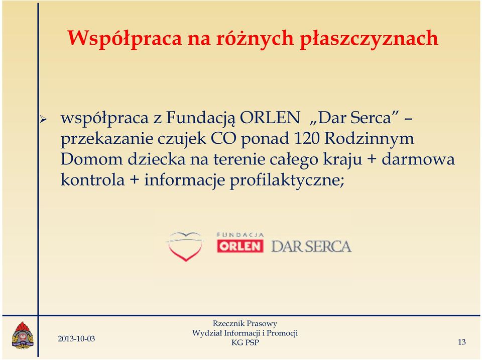 120 Rodzinnym Domom dziecka na terenie całego kraju