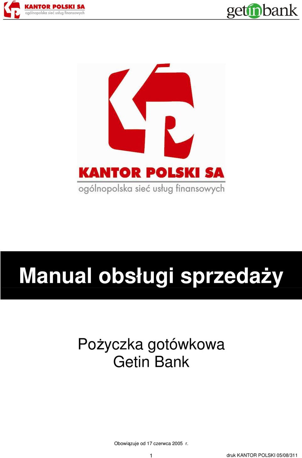 gotówkowa Getin Bank