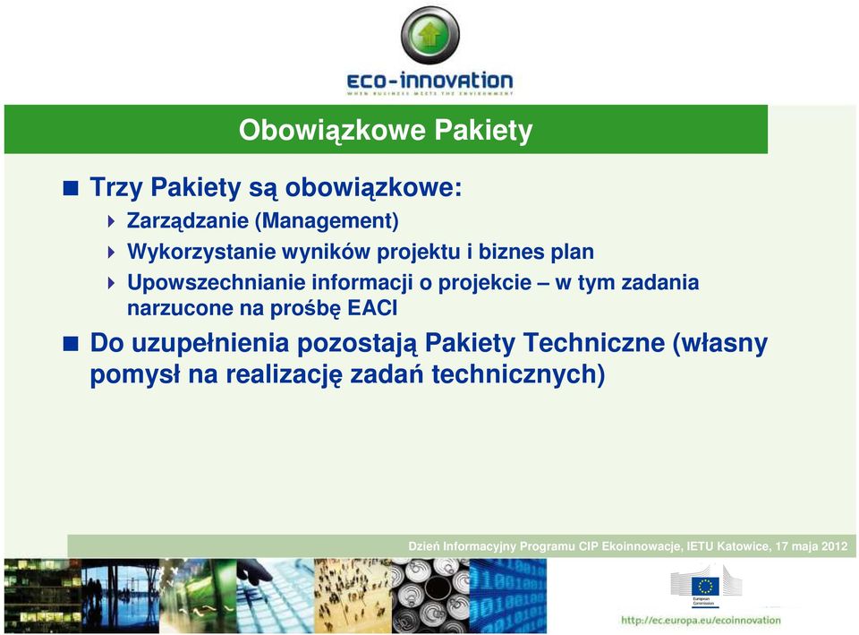 Upowszechnianie informacji o projekcie w tym zadania narzucone na prośbę