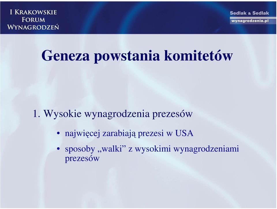 najwięcej zarabiają prezesi w USA