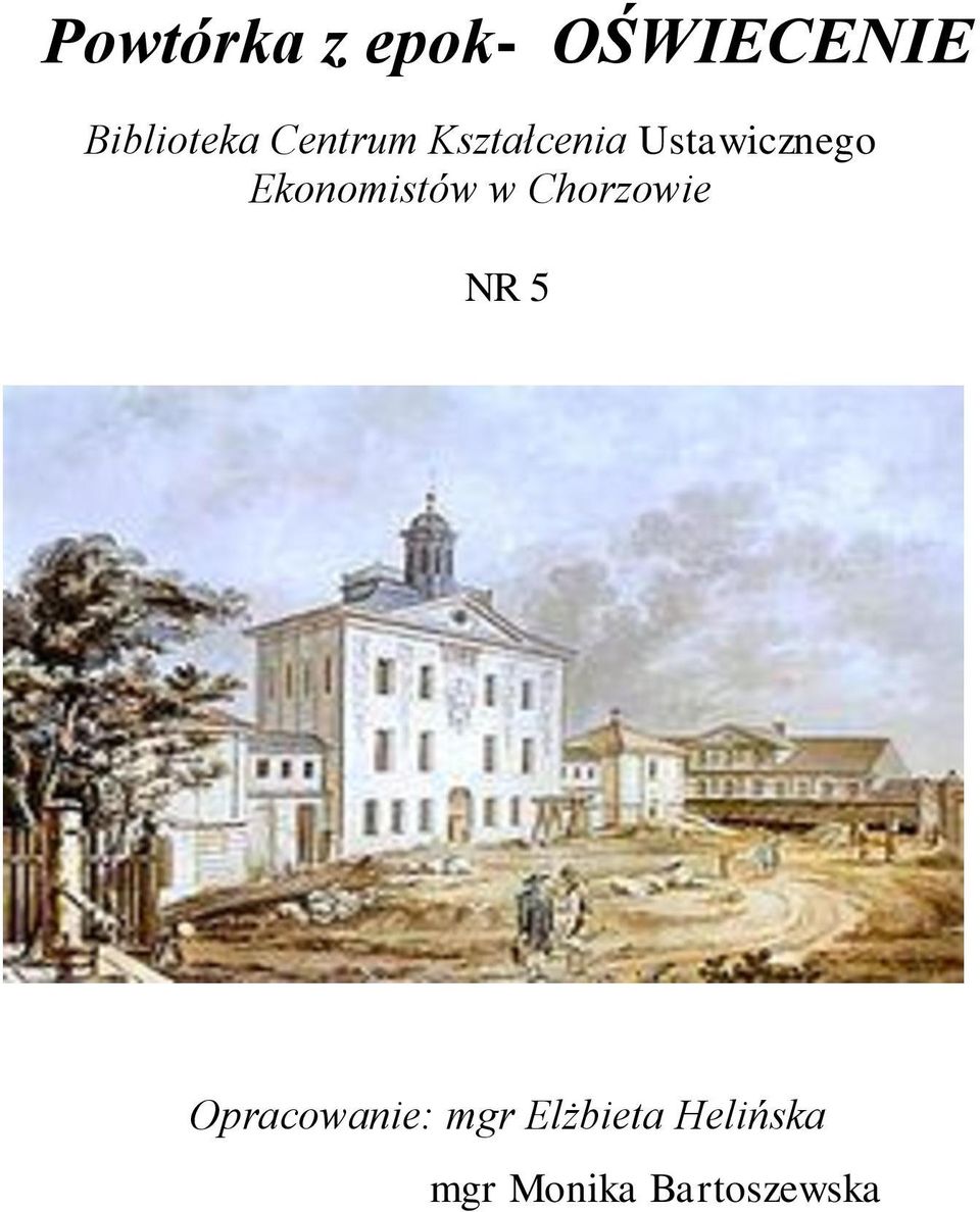 Ekonomistów w Chorzowie NR 5