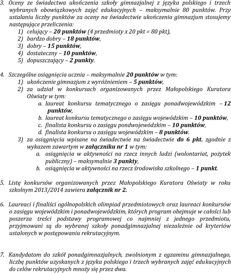 dobry 15 punktów, 4)