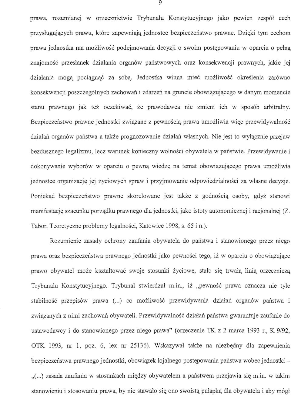 działania mogą pociągnąć za sobą.