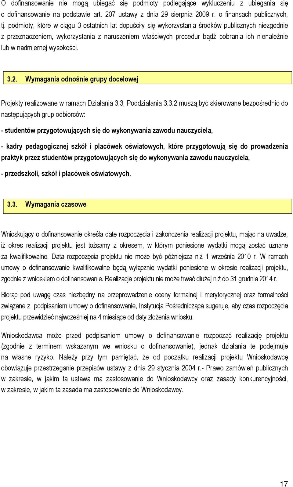 w nadmiernej wysokości. 3.