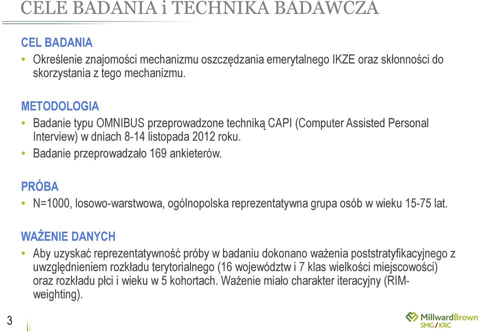 PRÓBA N=1000, losowo-warstwowa, ogólnopolska reprezentatywna grupa osób w wieku 15-75 lat.