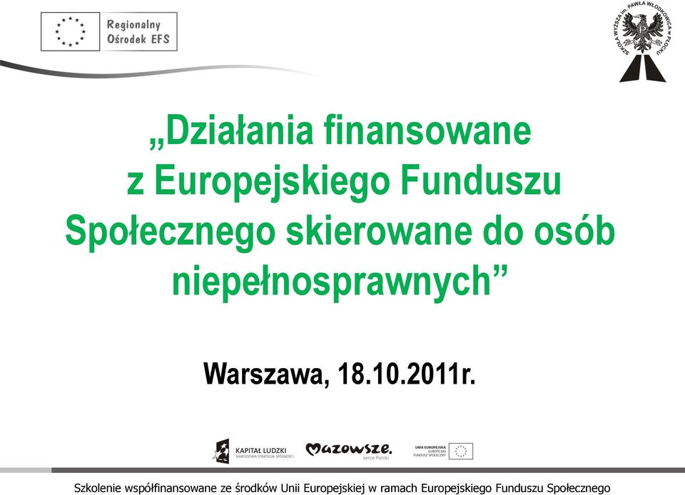 Społecznego skierowane do