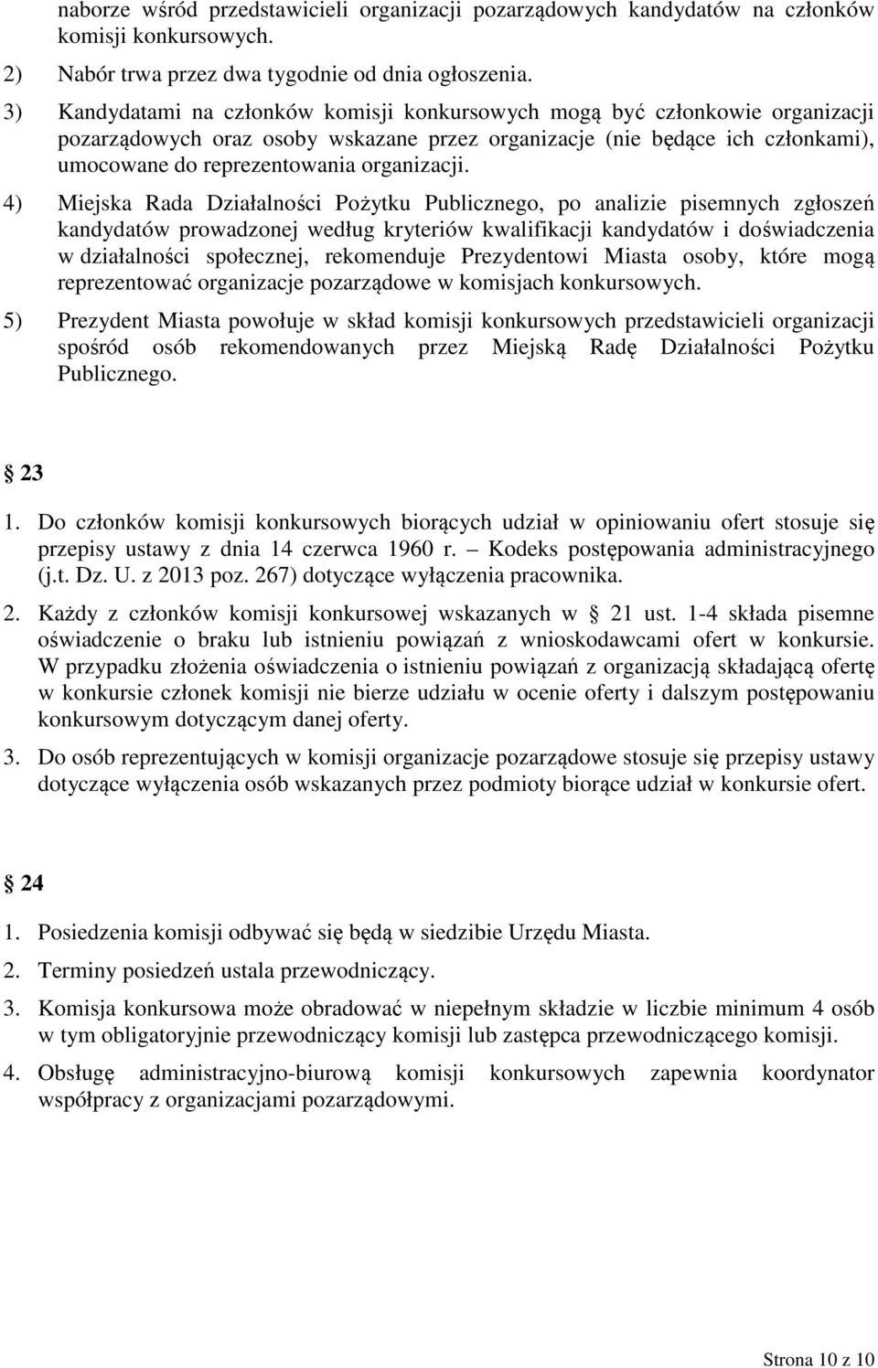 organizacji.