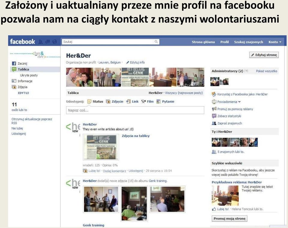 facebooku pozwala nam na