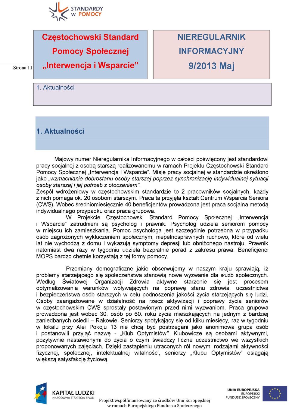 Interwencja i Wsparcie.