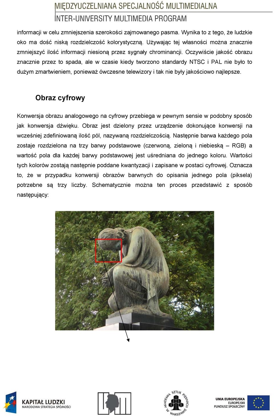Oczywiście jakość obrazu znacznie przez to spada, ale w czasie kiedy tworzono standardy NTSC i PAL nie było to dużym zmartwieniem, ponieważ ówczesne telewizory i tak nie były jakościowo najlepsze.