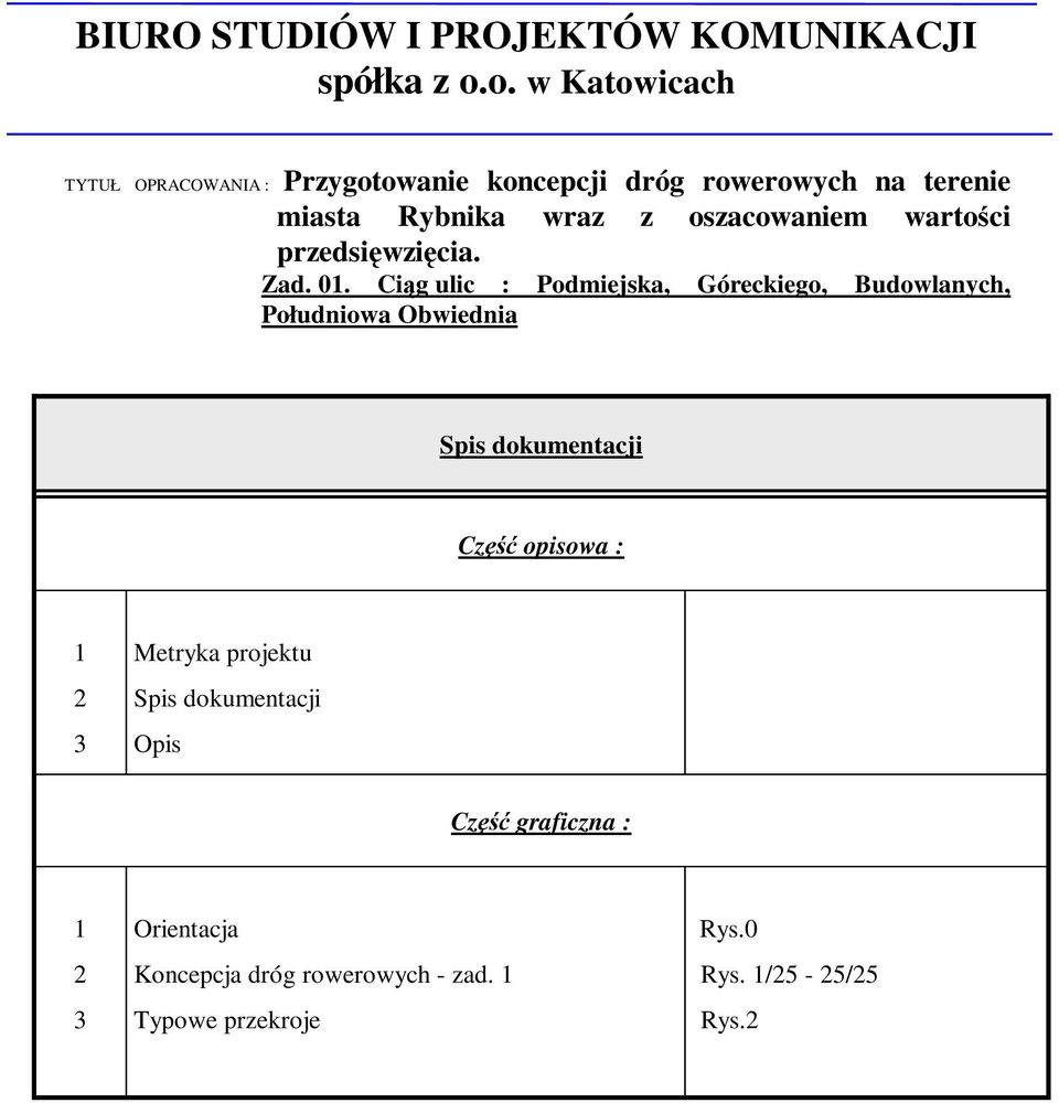 oszacowaniem wartości przedsięwzięcia. Zad. 01.