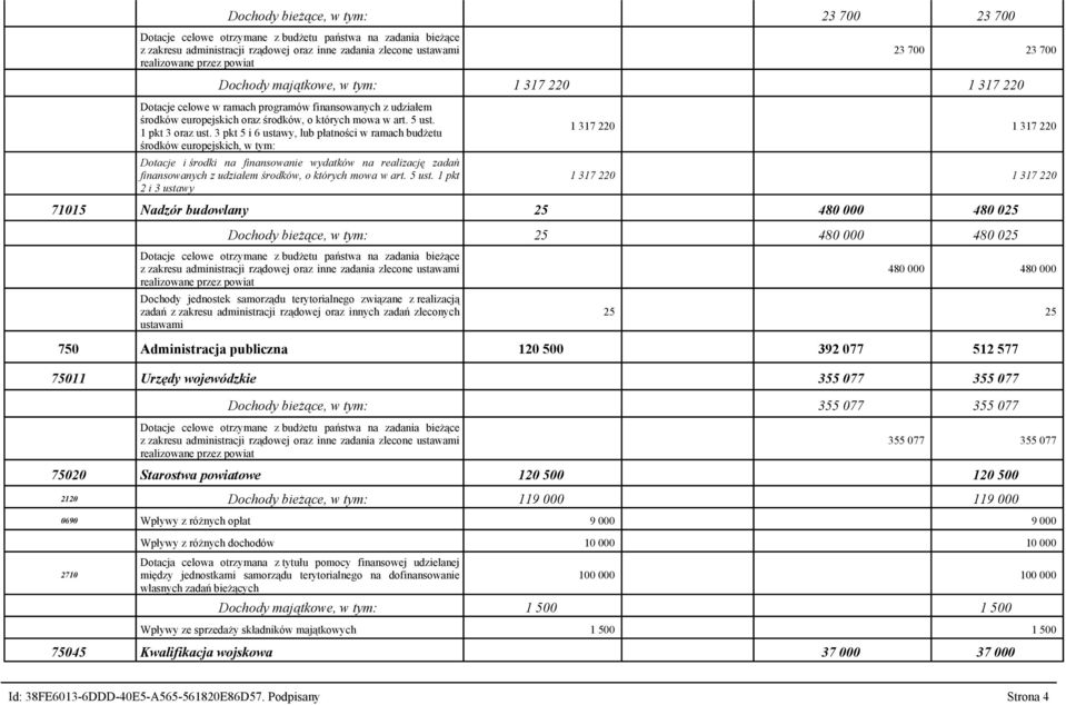 3 pkt 5 i 6 ustawy, lub płatności w ramach budżetu środków europejskich, w tym: Dotacje i środki na finansowanie wydatków na realizację zadań finansowanych z udziałem środków, o których mowa w art.