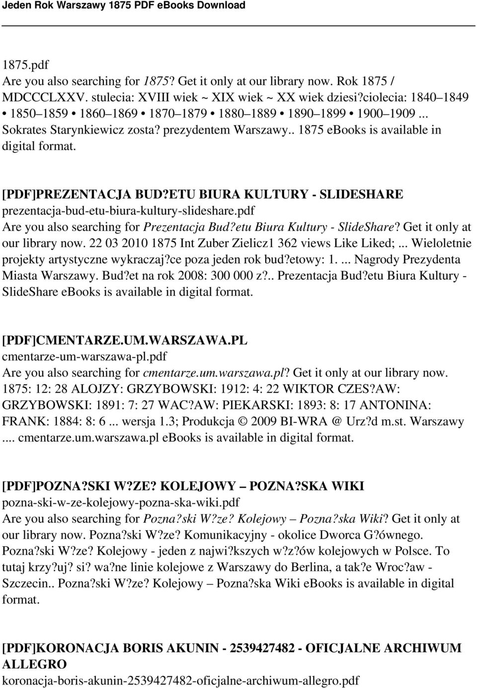 [PDF]PREZENTACJA BUD?ETU BIURA KULTURY - SLIDESHARE prezentacja-bud-etu-biura-kultury-slideshare.pdf Are you also searching for Prezentacja Bud?etu Biura Kultury - SlideShare?