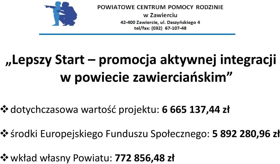 137,44 zł środki Europejskiego Funduszu Społecznego: