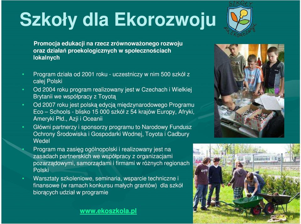 krajów Europy, Afryki, Ameryki Płd.