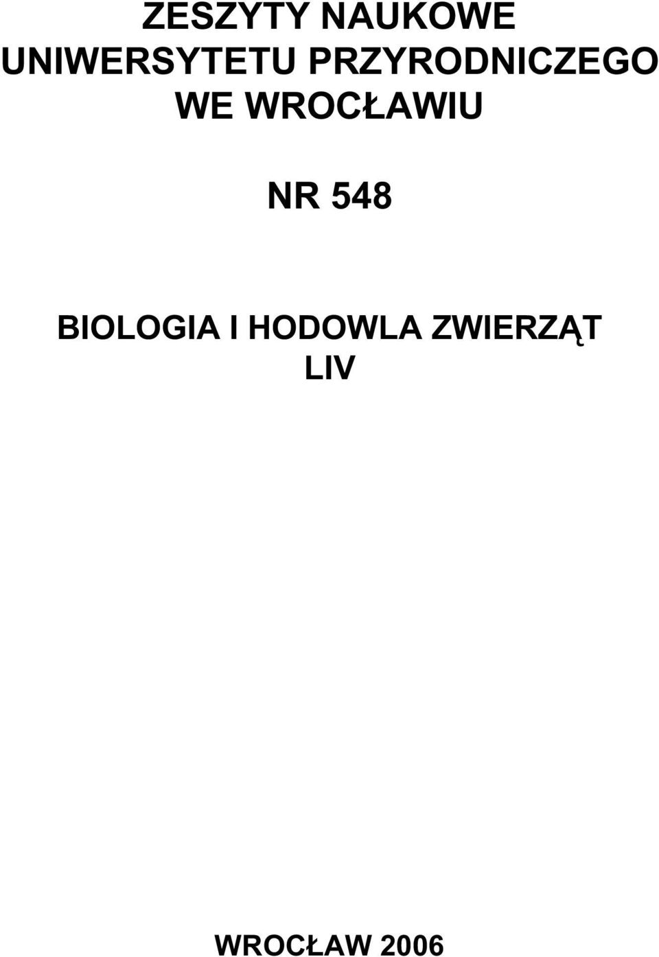 PRZYRODNICZEGO WE WROC
