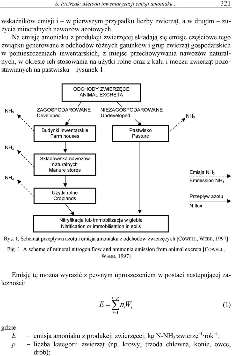 przechowywania nawozów naturalnych, w okresie ich stosowania na użytki rolne oraz z kału i moczu zwierząt pozostawianych na pastwisku rysunek 1.
