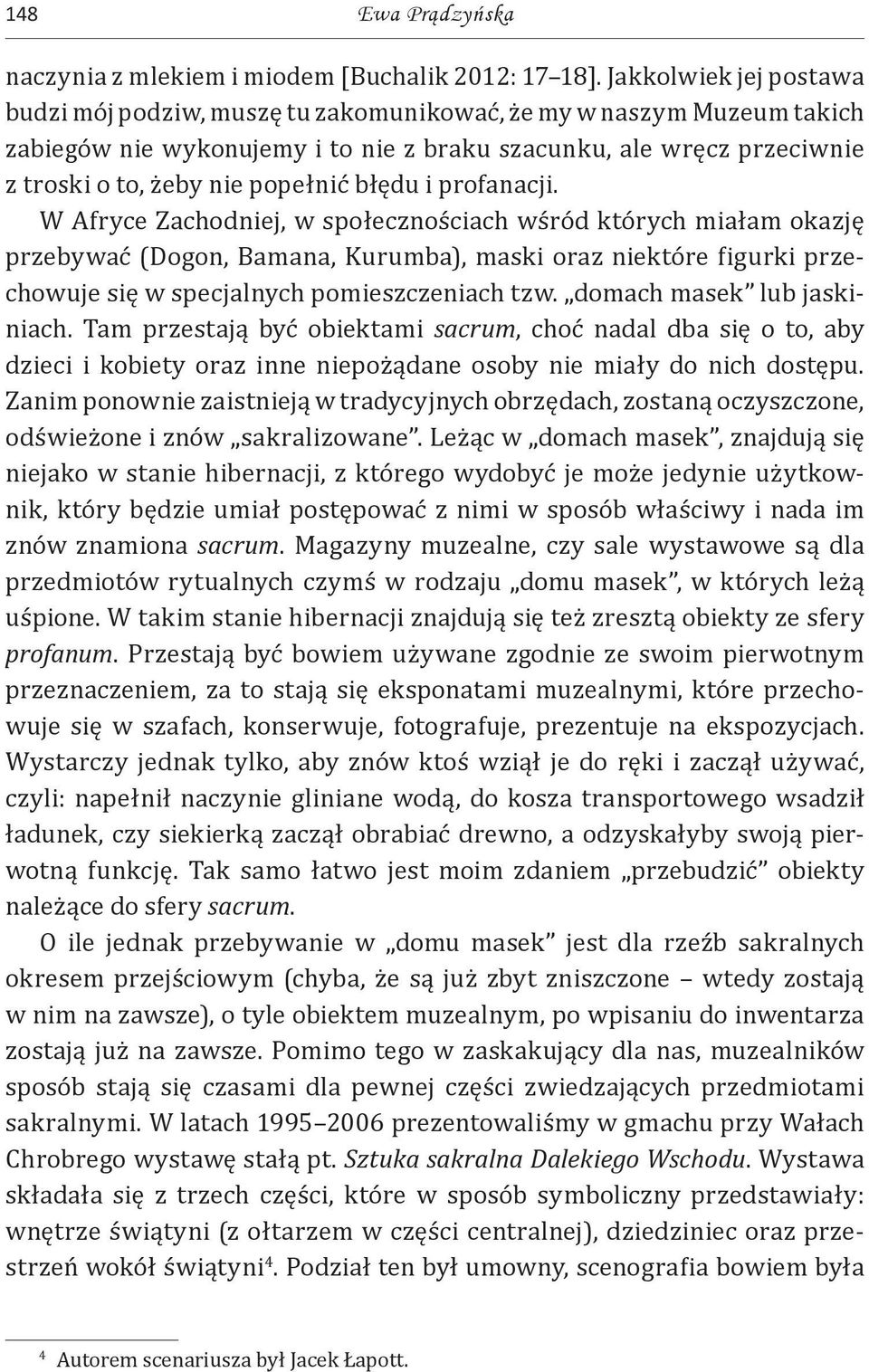 błędu i profanacji.