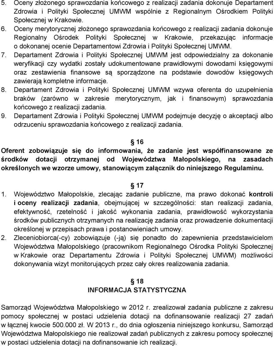 i Polityki Społecznej UMWM. 7.