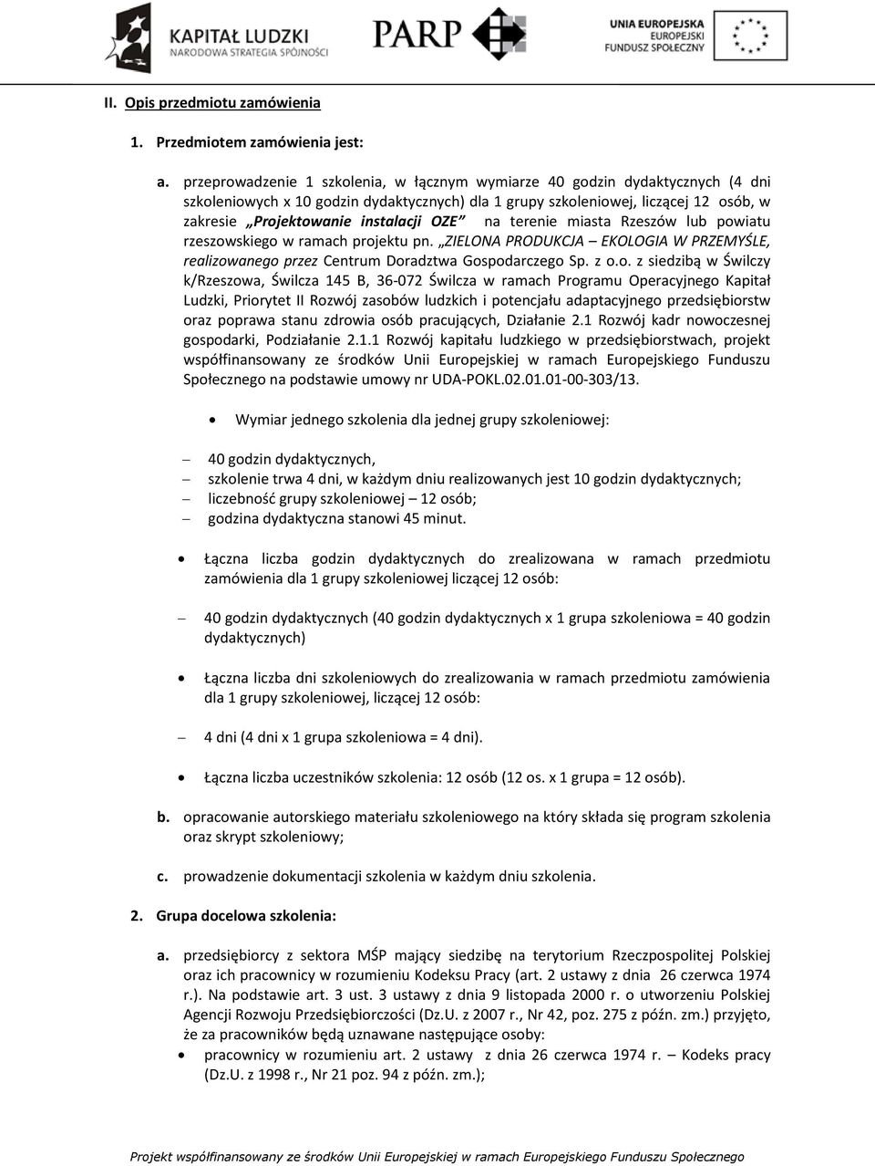 OZE na terenie miasta Rzeszów lub pow