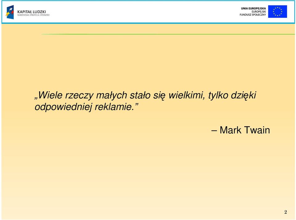 tylko dzięki