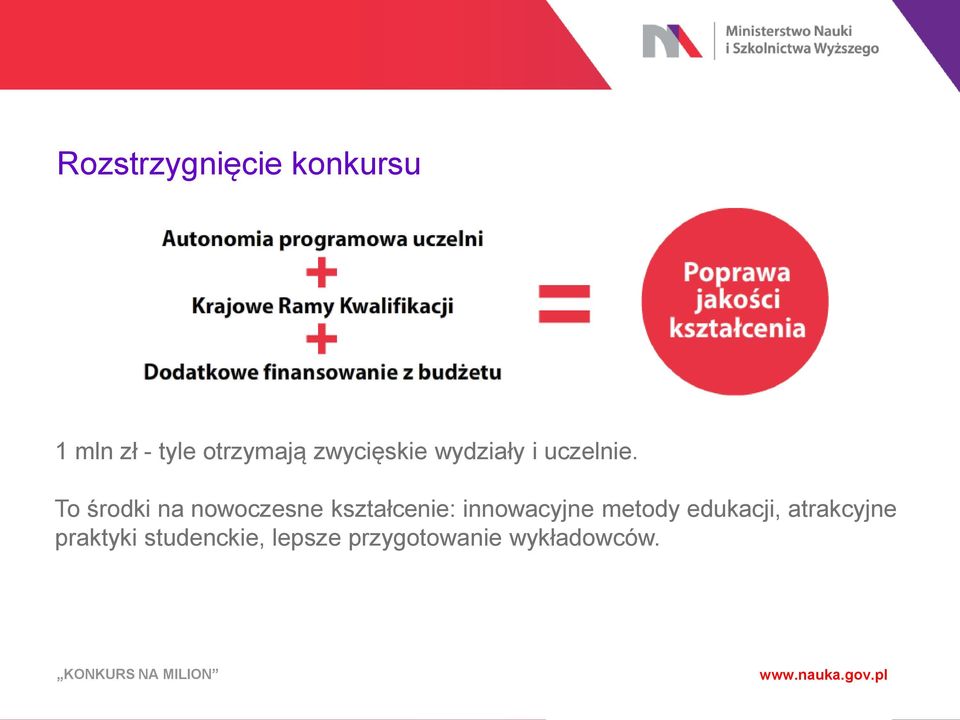 To środki na nowoczesne kształcenie: innowacyjne