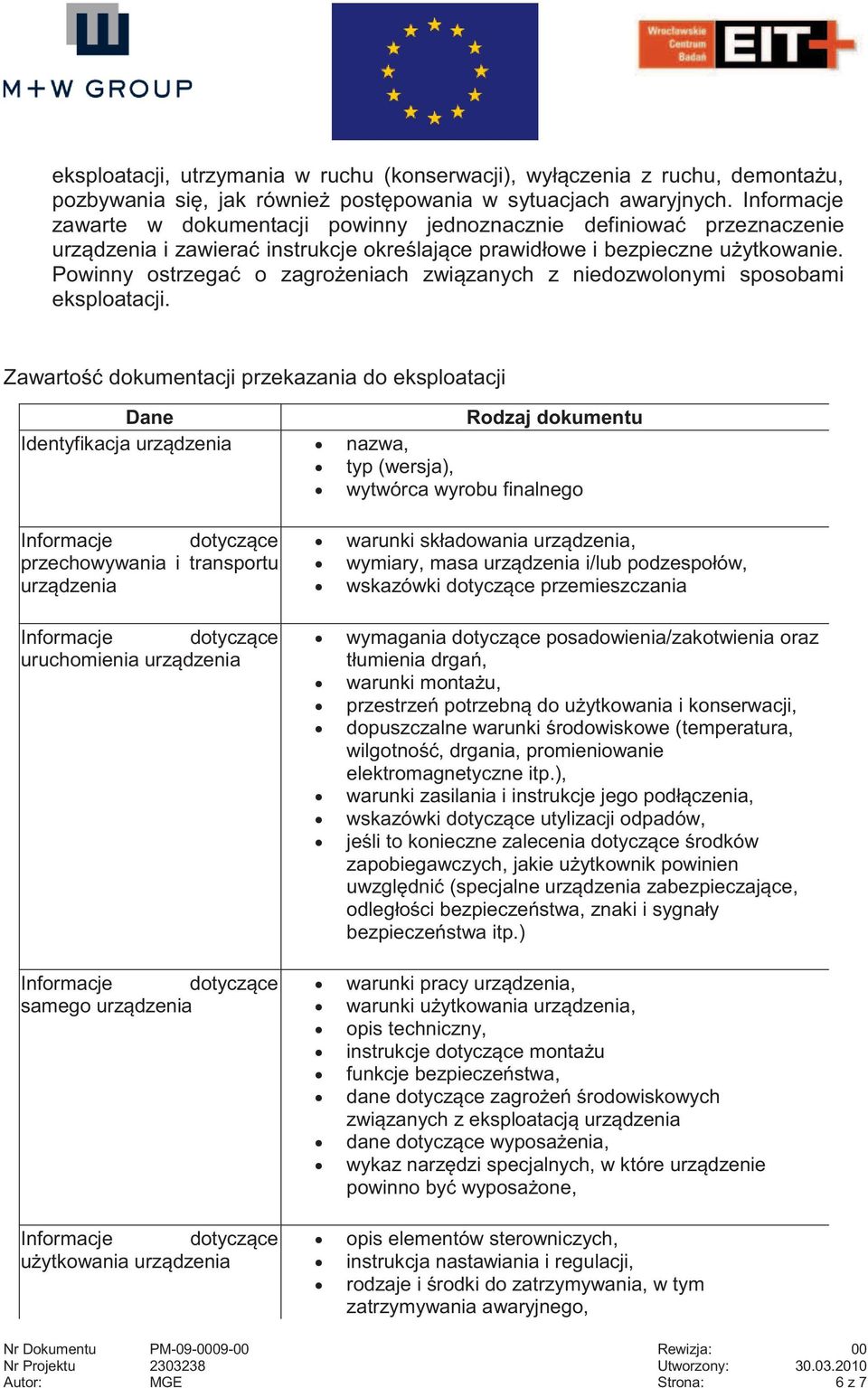 Powinny ostrzegać o zagrożeniach związanych z niedozwolonymi sposobami eksploatacji.
