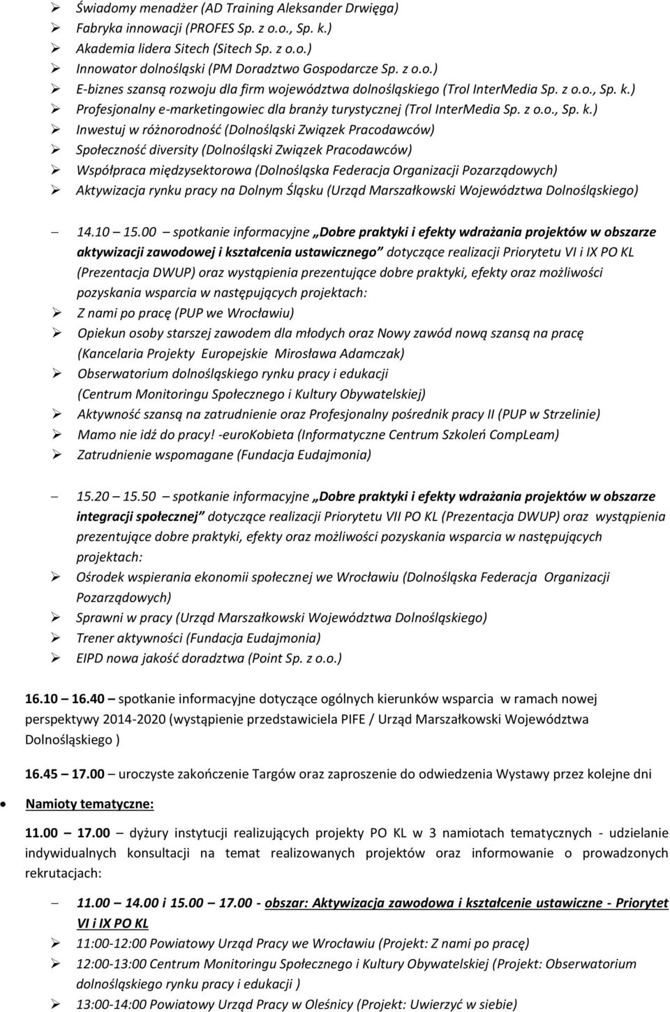 ) Profesjonalny e-marketingowiec dla branży turystycznej (Trol InterMedia Sp.