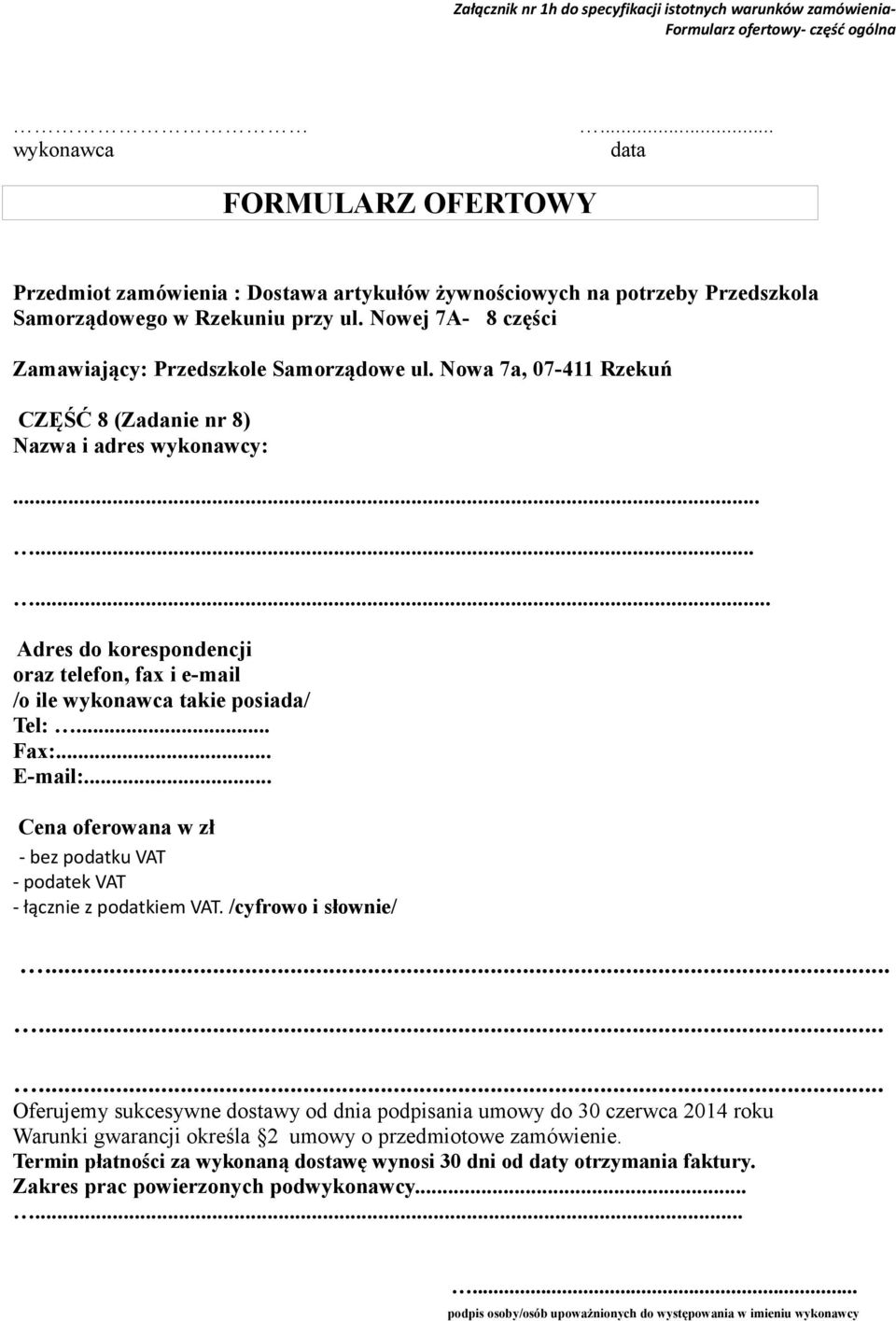 CZĘŚĆ 8 (Zadanie nr 8).