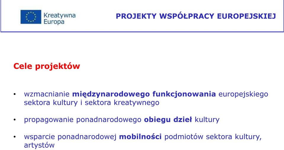 sektora kreatywnego propagowanie ponadnarodowego obiegu dzieł