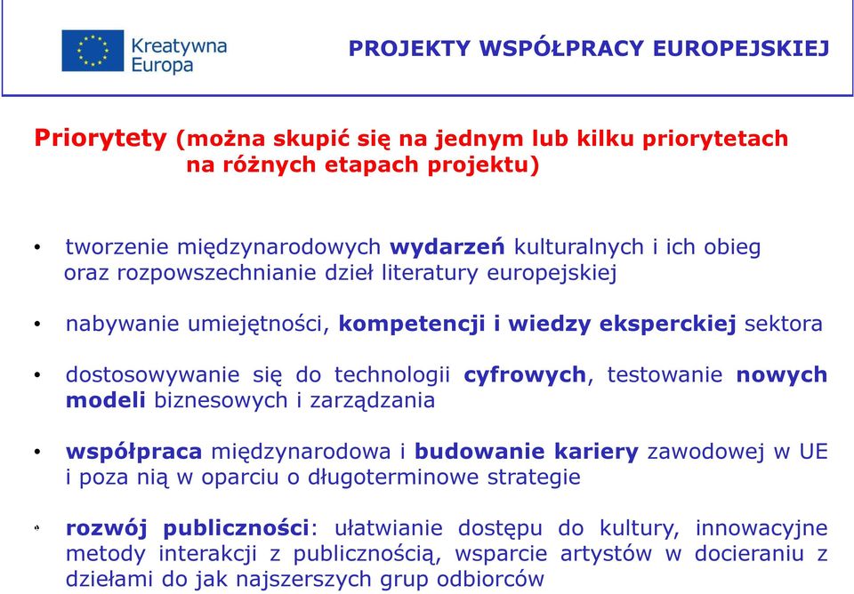 testowanie nowych modeli biznesowych i zarządzania współpraca międzynarodowa i budowanie kariery zawodowej w UE i poza nią w oparciu o długoterminowe strategie Fot. www.planbe.
