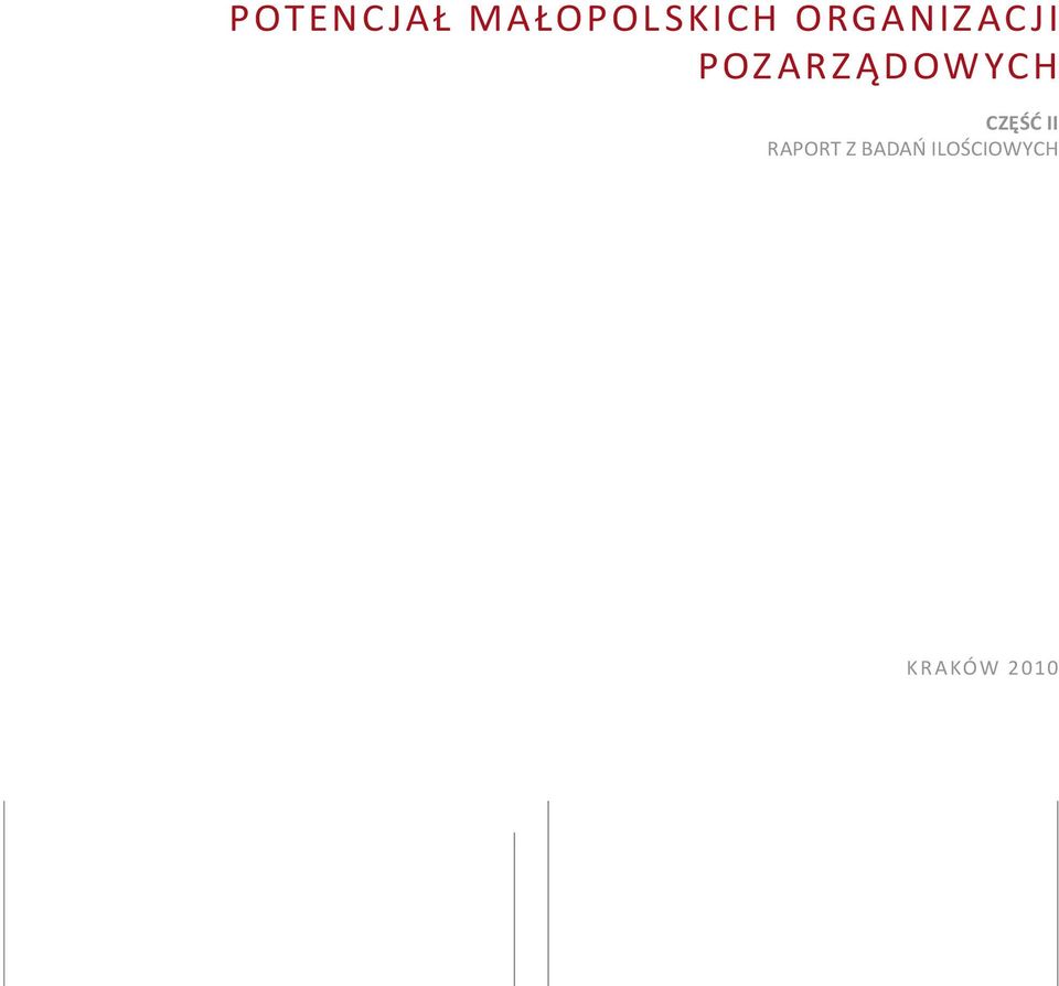 ĄDOW YCH CZĘŚĆ II RAPORT Z