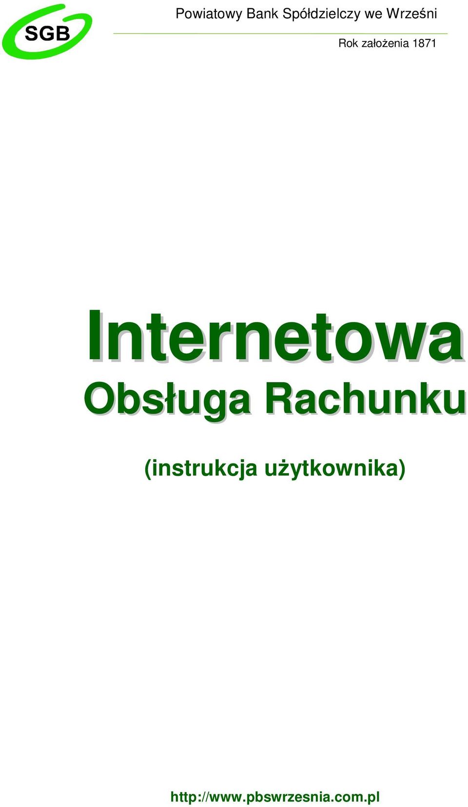 Rachunku (instrukcja