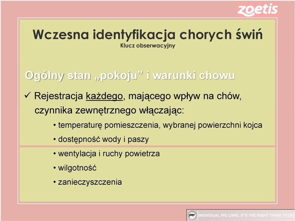 zewnętrznego włączając: temperaturę pomieszczenia, wybranej powierzchni