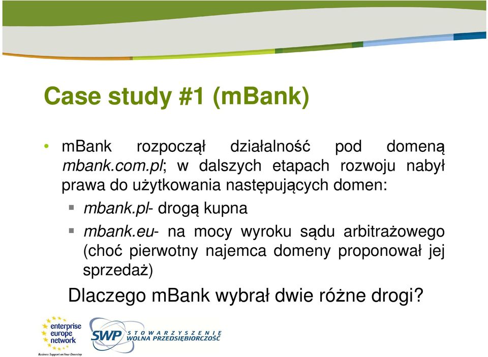 domen: mbank.pl- drogą kupna mbank.