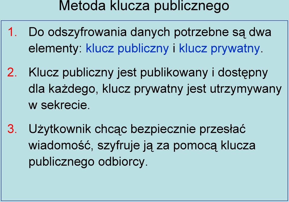 prywatny. 2.