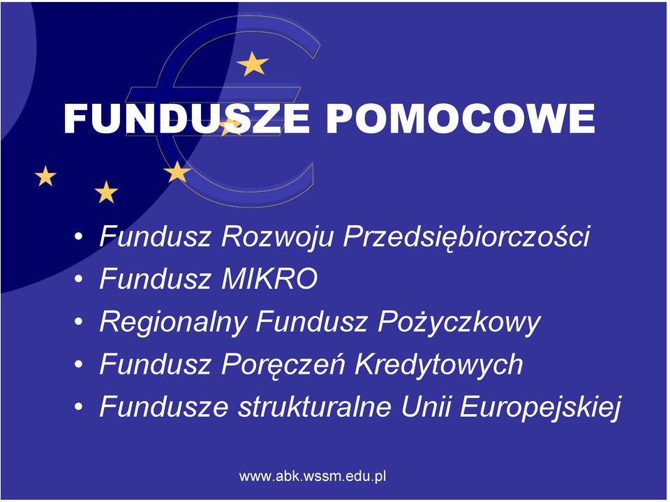 Regionalny Fundusz Pożyczkowy Fundusz