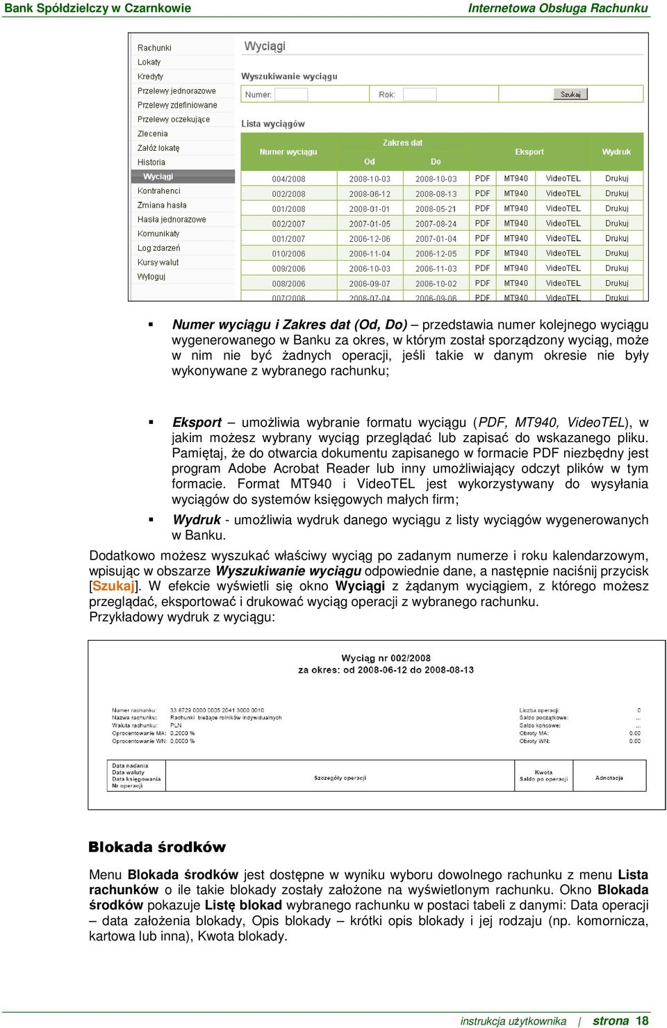 Pamiętaj, że do otwarcia dokumentu zapisanego w formacie PDF niezbędny jest program Adobe Acrobat Reader lub inny umożliwiający odczyt plików w tym formacie.